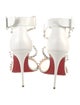 Christian Louboutin Spike Accents Leather Sandals