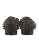 Christian Louboutin Spike Accents Leather Loafers