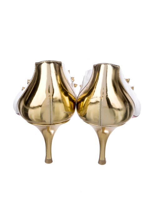 Christian Louboutin Spike Accents PVC Pumps