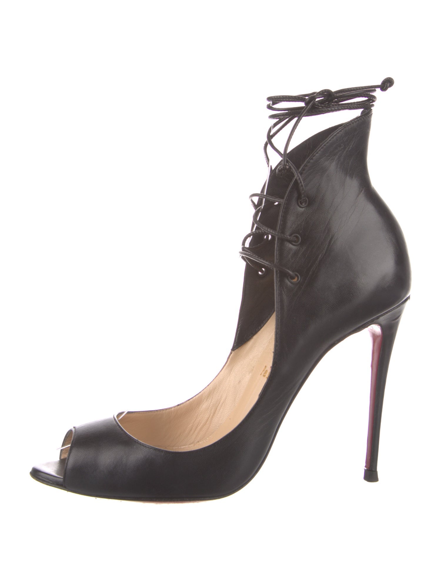 Christian Louboutin Leather D'Orsay Pumps