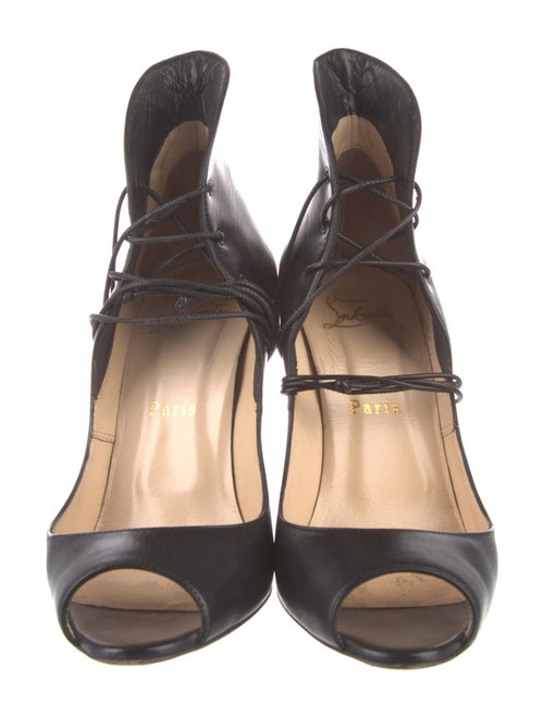 Christian Louboutin Leather D'Orsay Pumps