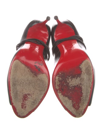 Christian Louboutin Leather D'Orsay Pumps