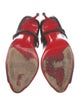 Christian Louboutin Leather D'Orsay Pumps