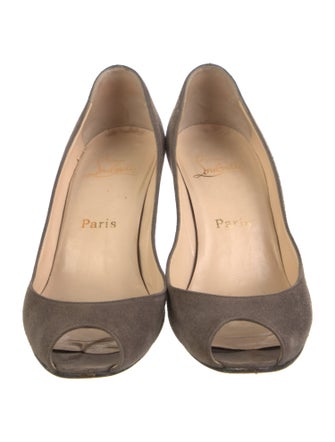 Christian Louboutin Suede Pumps