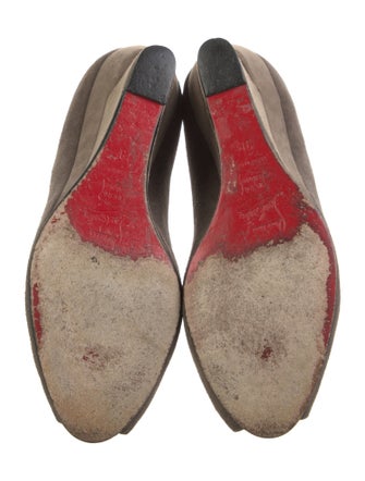 Christian Louboutin Suede Pumps
