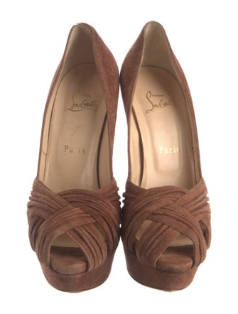 Christian Louboutin Suede Pumps