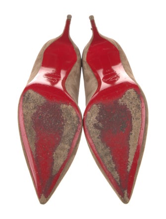 Christian Louboutin Suede Pumps