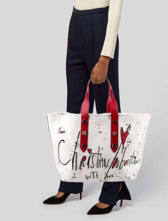 Christian Louboutin Canvas Tote