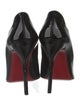 Christian Louboutin Patent Leather Scalloped Accent Pumps
