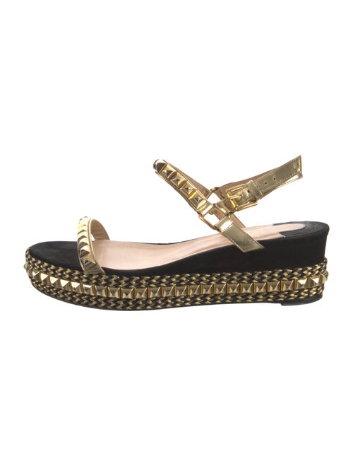 Christian Louboutin Studded Accents Espadrilles