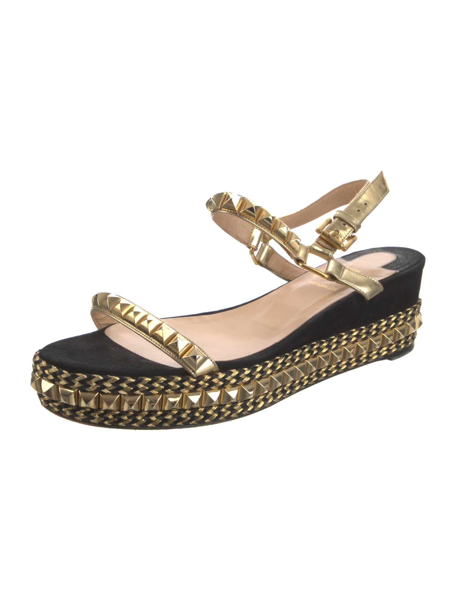 Christian Louboutin Studded Accents Espadrilles
