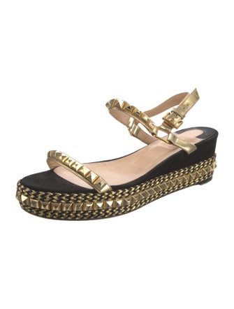 Christian Louboutin Studded Accents Espadrilles