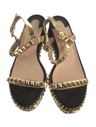 Christian Louboutin Studded Accents Espadrilles