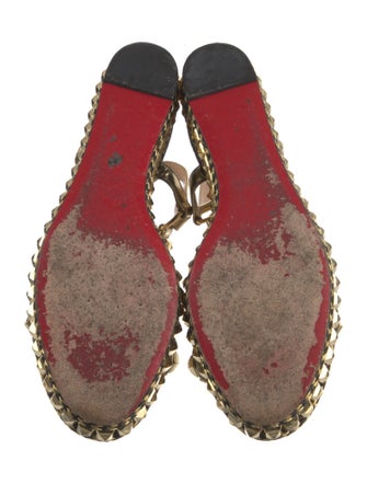 Christian Louboutin Studded Accents Espadrilles