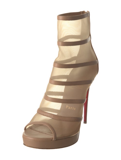 Christian Louboutin Mesh Boots