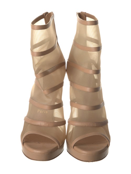 Christian Louboutin Mesh Boots