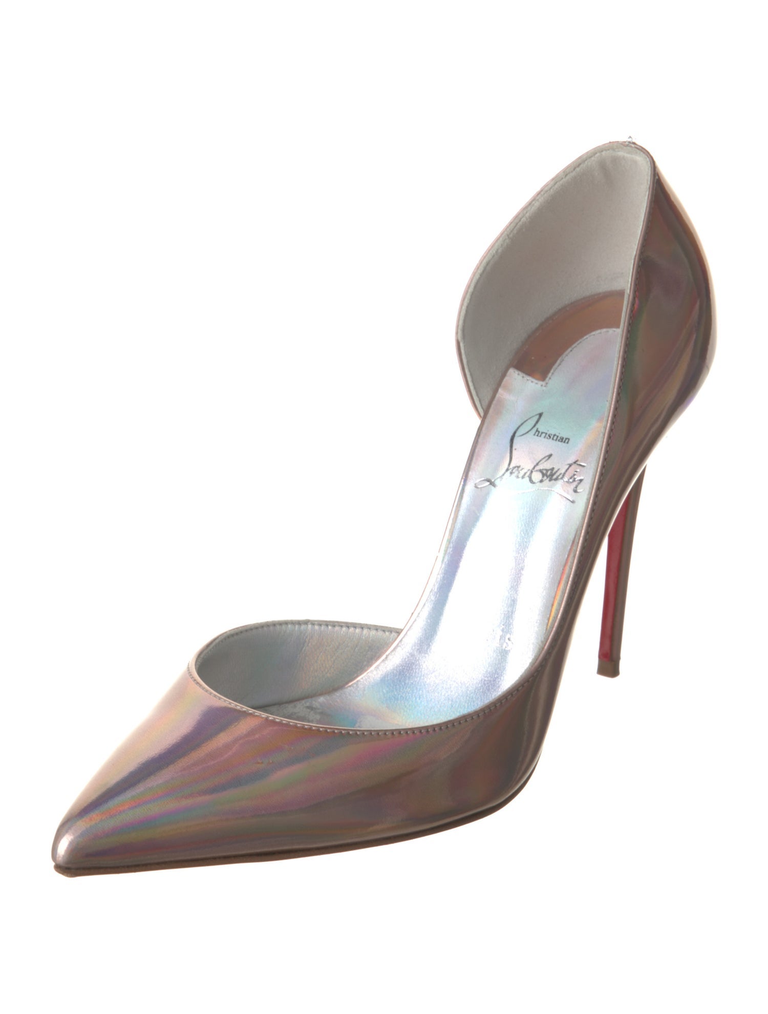 Christian Louboutin Leather D'Orsay Pumps