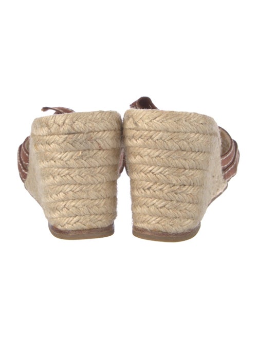 Christian Louboutin Suede Colorblock Pattern Espadrilles