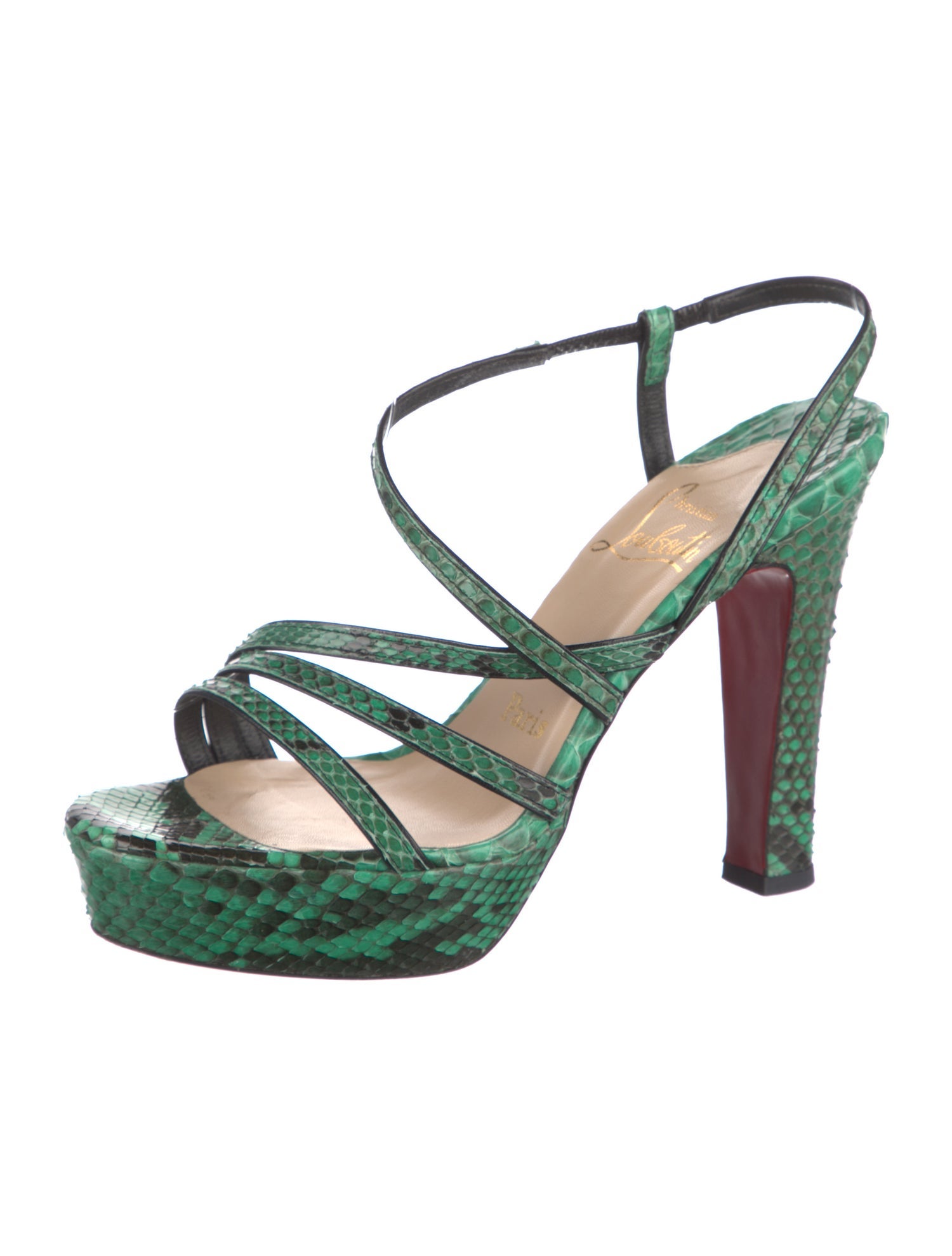 Christian Louboutin Vintage Miss Dina Slingback Sandals