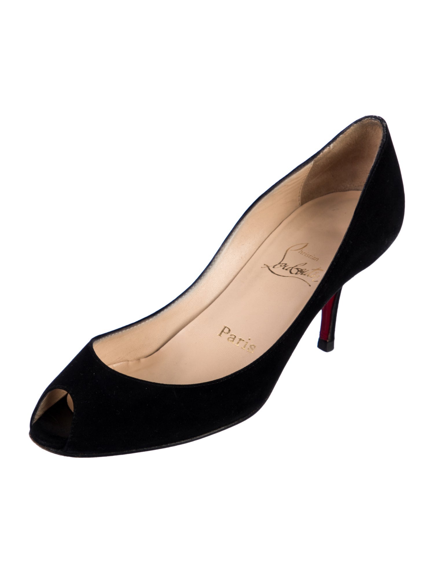 Christian Louboutin Suede Pumps