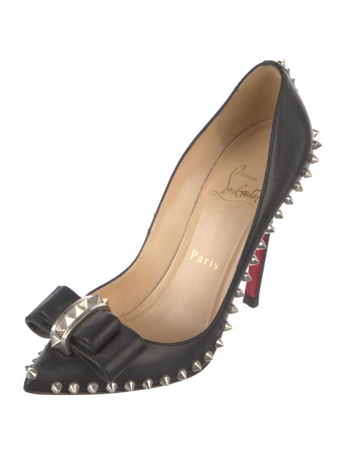 Christian Louboutin Lucifer Calfskin Slingback Pumps