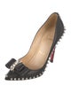 Christian Louboutin Lucifer Calfskin Slingback Pumps