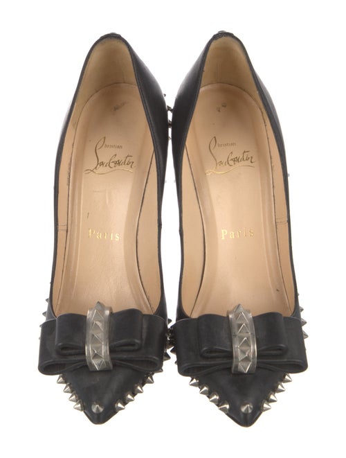 Christian Louboutin Lucifer Calfskin Slingback Pumps