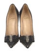 Christian Louboutin Lucifer Calfskin Slingback Pumps
