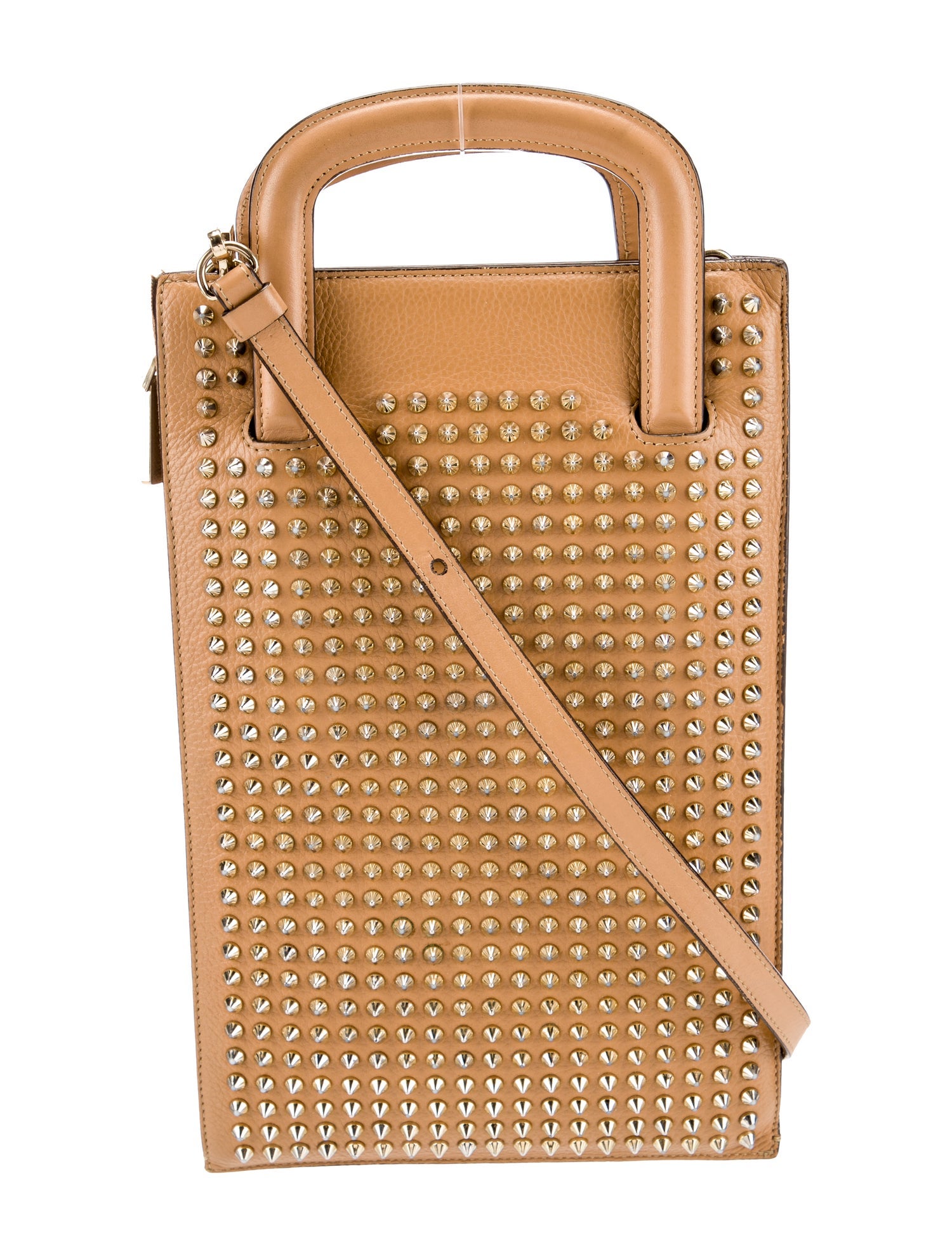 Christian Louboutin Leather Top Handle Bag