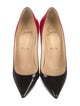 Christian Louboutin Patent Leather Tie-Dye Print Pumps