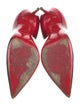 Christian Louboutin Patent Leather Tie-Dye Print Pumps