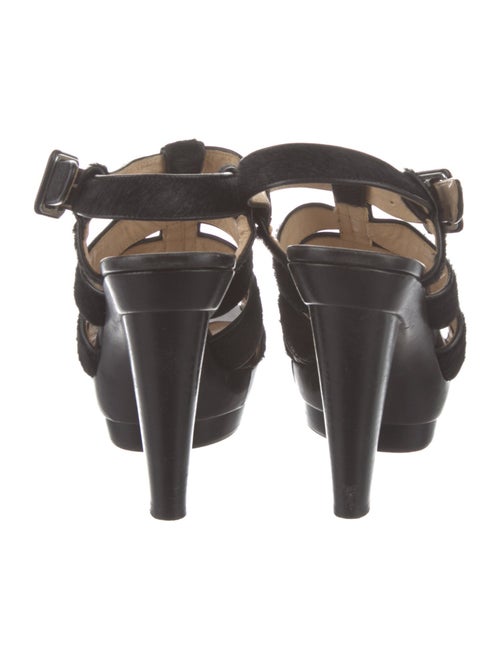 Christian Louboutin Ponyhair Gladiator Sandals