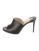 Christian Louboutin Leather Slides