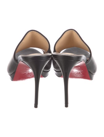Christian Louboutin Leather Slides