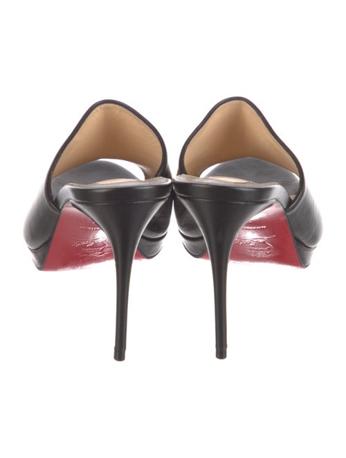Christian Louboutin Leather Slides