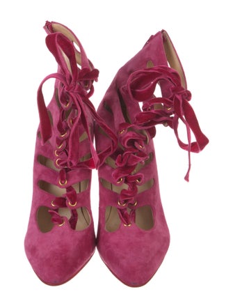 Christian Louboutin Suede Pumps