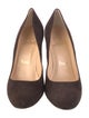 Christian Louboutin Suede Pumps