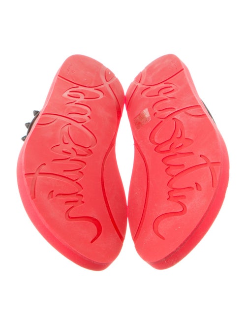 Christian Louboutin Rubber Studded Accents Flip Flops