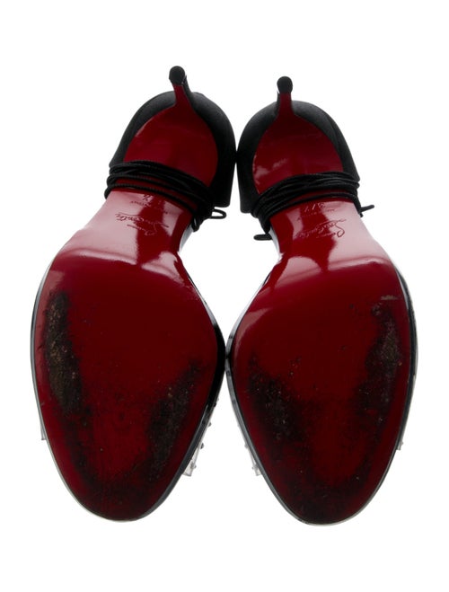 Christian Louboutin PVC Glitter Accents Sandals