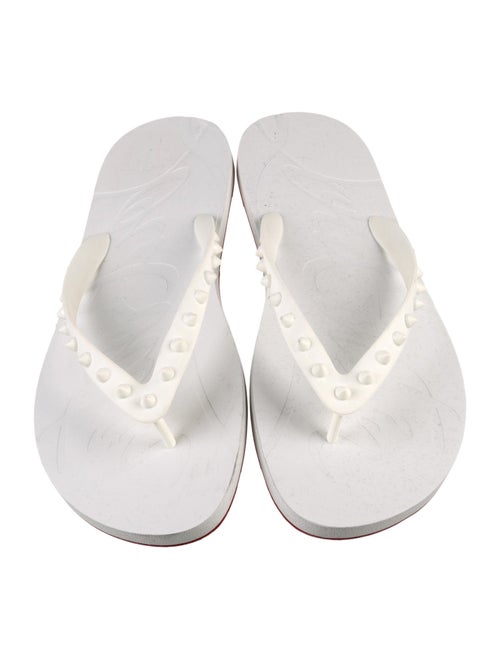 Christian Louboutin Patent Leather Flip Flops