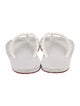 Christian Louboutin Patent Leather Flip Flops