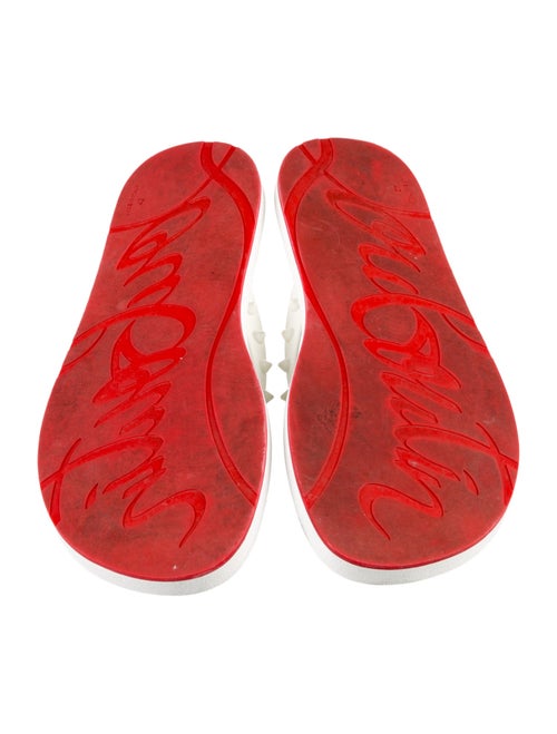 Christian Louboutin Patent Leather Flip Flops
