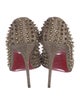 Christian Louboutin Spike Accents Glitter Pumps