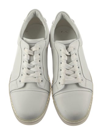 Christian Louboutin Leather Printed Sneakers