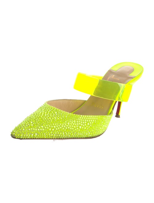 Christian Louboutin Crystal Mules