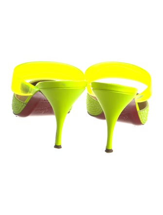 Christian Louboutin Crystal Mules