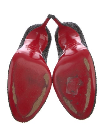 Christian Louboutin Glitter Glitter Accents Pumps