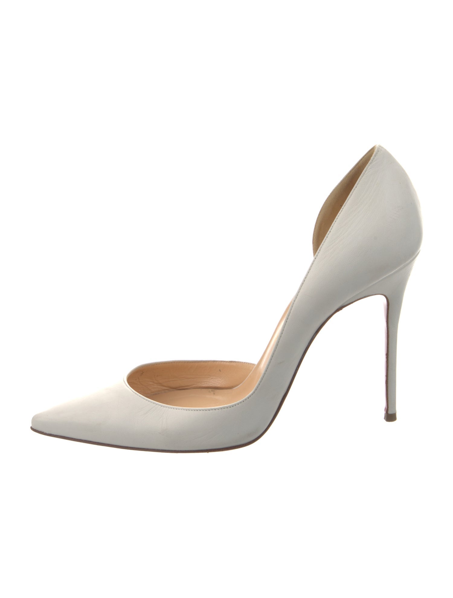Christian Louboutin Leather D'Orsay Pumps