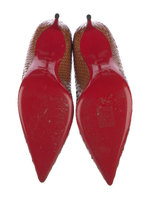 Christian Louboutin Python Pumps
