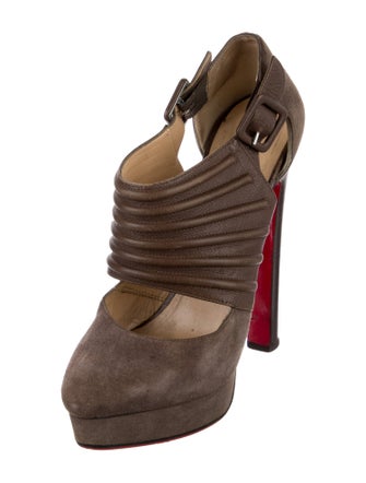 Christian Louboutin Suede Pumps
